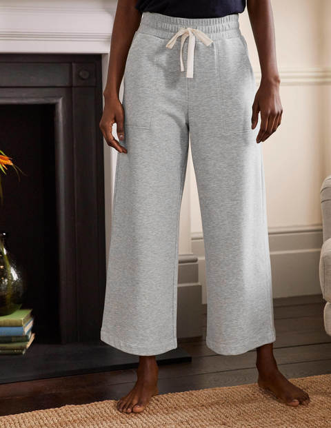 Bas de jogging court Thelma en jersey - Gris chiné Bas de jogging court Thelma en jersey - Gris chiné