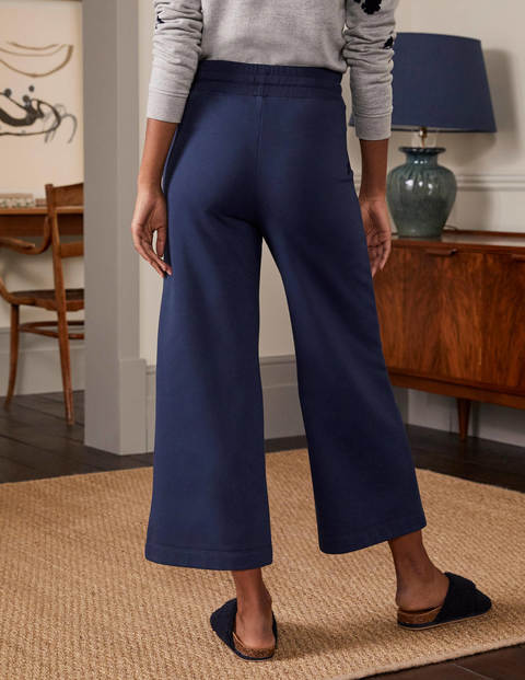 Thelma 7/8-Jogginghose aus Jersey - Navy Thelma 7/8-Jogginghose aus Jersey - Navy