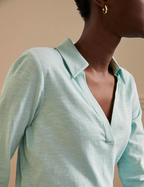 The Cotton Collar Notch Tee - Fresh Water The Cotton Collar Notch Tee - Fresh Water