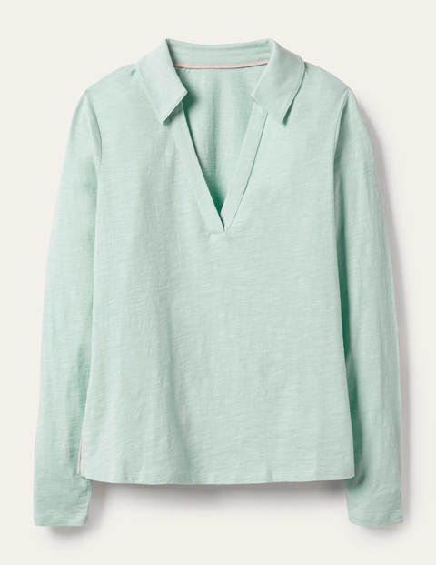The Cotton Collar Notch Tee - Fresh Water The Cotton Collar Notch Tee - Fresh Water