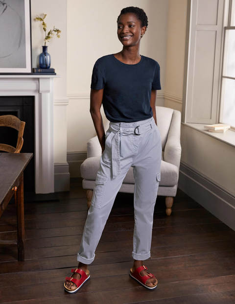 The Cotton Boyfriend Tee - Navy The Cotton Boyfriend Tee - Navy