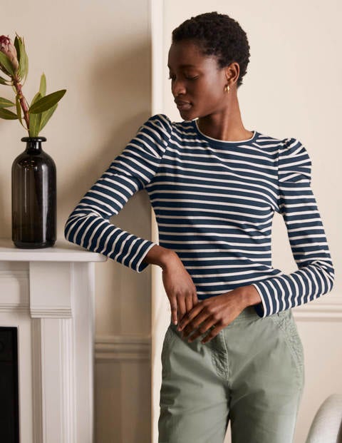 Imogen Breton - Navy/ Ivory Imogen Breton - Navy/ Ivory