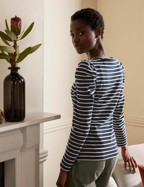 Imogen Breton - Navy/ Ivory Imogen Breton - Navy/ Ivory