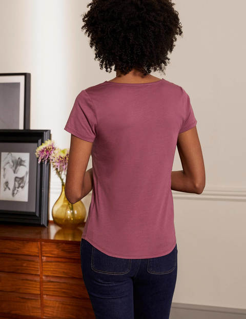 Supersoft Scoop Tee - Figgy Pudding Supersoft Scoop Tee - Figgy Pudding