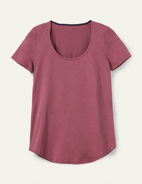 Supersoft Scoop Tee - Figgy Pudding Supersoft Scoop Tee - Figgy Pudding