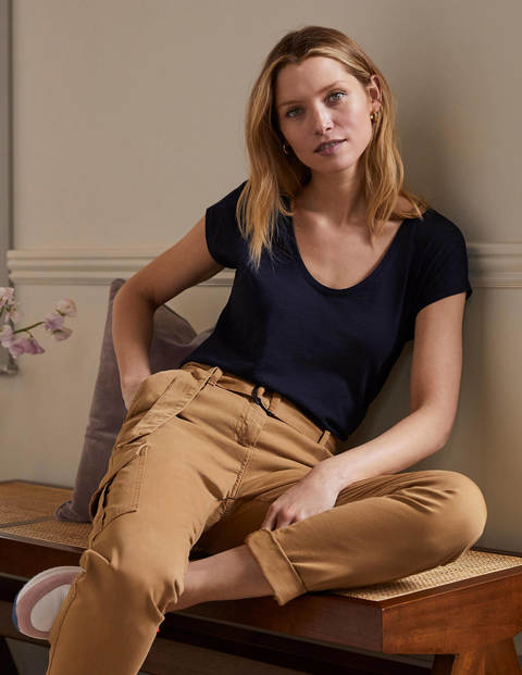 The Cotton Voop Tee - Navy The Cotton Voop Tee - Navy