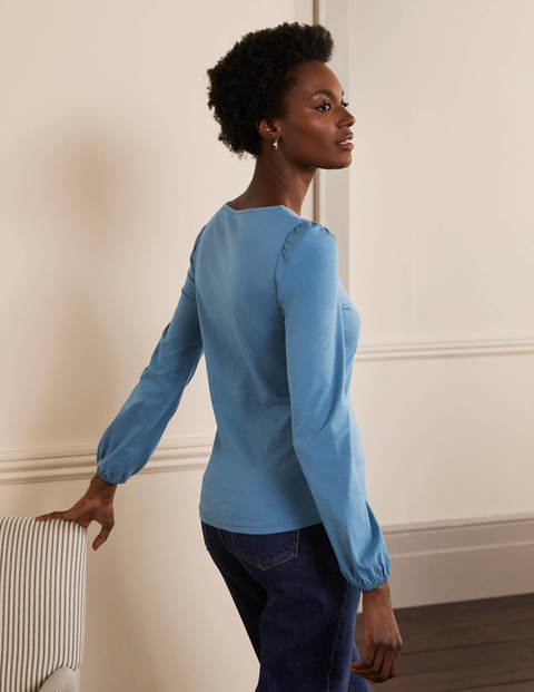 Supersoft Long Sleeve Tee - Azure Supersoft Long Sleeve Tee - Azure
