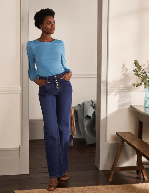 Supersoft Long Sleeve Tee - Azure Supersoft Long Sleeve Tee - Azure