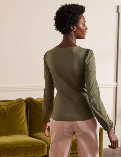 Supersoft Long Sleeve Tee - Classic Khaki Supersoft Long Sleeve Tee - Classic Khaki