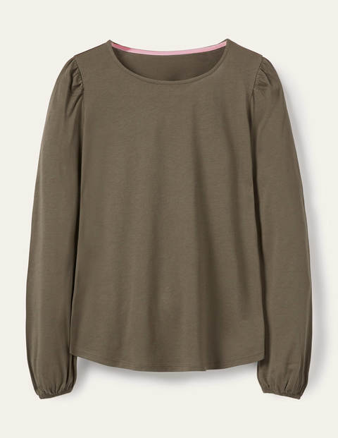 Supersoft Long Sleeve Tee - Classic Khaki Supersoft Long Sleeve Tee - Classic Khaki