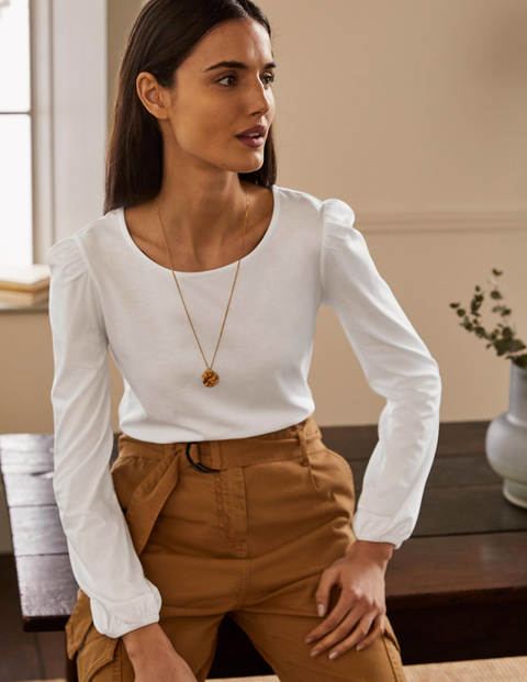 Supersoft Long Sleeve Tee - White Supersoft Long Sleeve Tee - White
