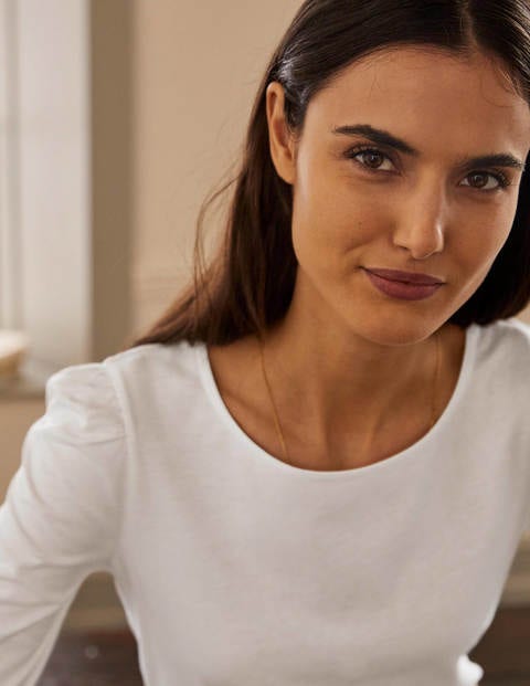 Supersoft Long Sleeve Tee - White Supersoft Long Sleeve Tee - White