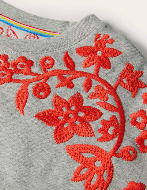 Jasmine Sweatshirt - Grau Meliert Jasmine Sweatshirt - Grau Meliert