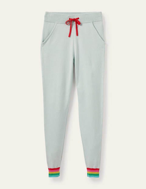 Morton Gestrickte Jogginghose - Seeblau Morton Gestrickte Jogginghose - Seeblau