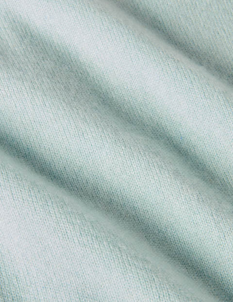 Cashmere V-neck Relaxed Jumper - Aquamarine Blue Cashmere V-neck Relaxed Jumper - Aquamarine Blue