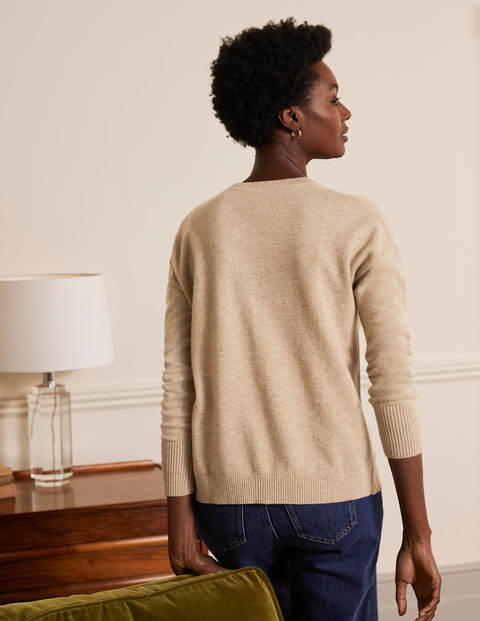 Bequemer Kaschmircardigan - Rauchquarz Bequemer Kaschmircardigan - Rauchquarz