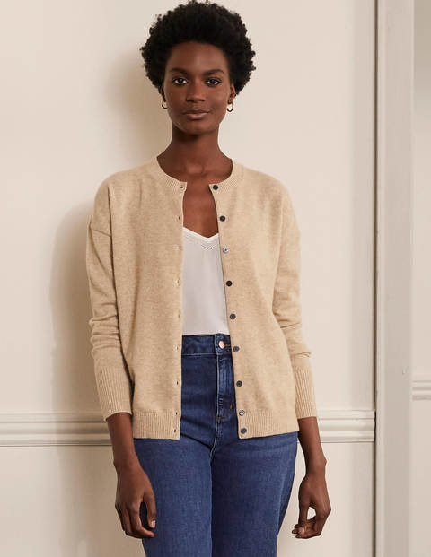 Bequemer Kaschmircardigan - Rauchquarz Bequemer Kaschmircardigan - Rauchquarz