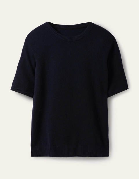 Cashmere Knitted Top - Sapphire Blue Cashmere Knitted Top - Sapphire Blue