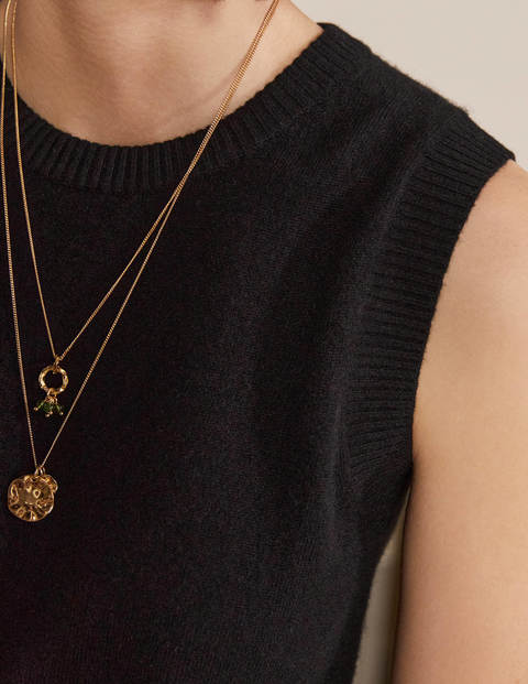 Cashmere Sweater Vest - Jet Black Cashmere Sweater Vest - Jet Black