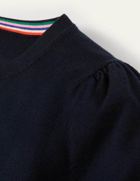 Cotton Crew Jumper - Navy Cotton Crew Jumper - Navy