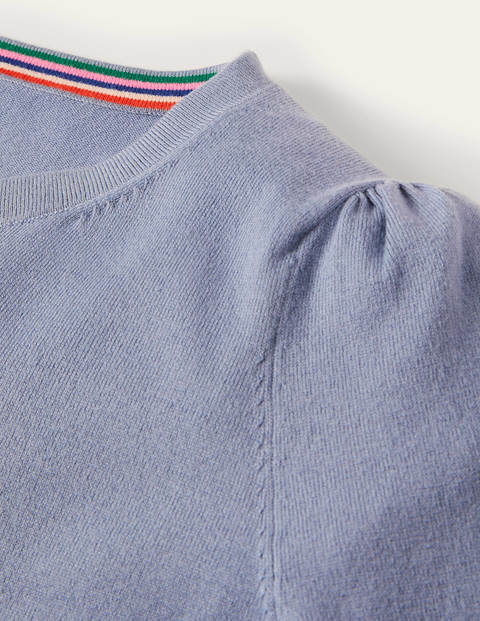 Cotton Crew Jumper - River Cotton Crew Jumper - River