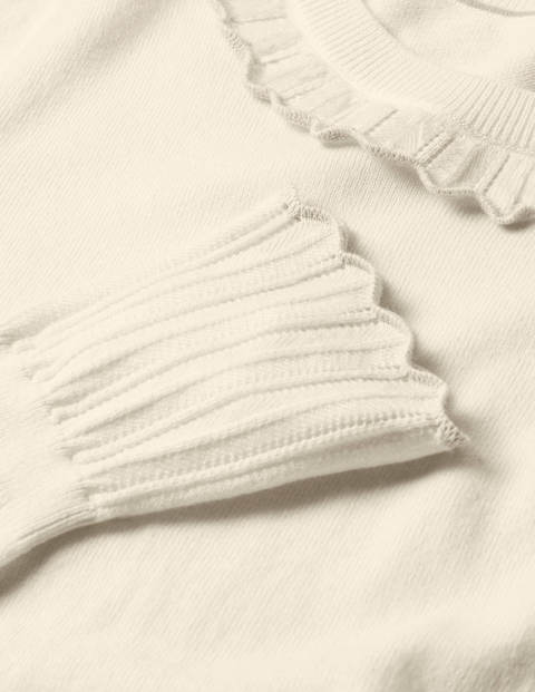 Aimee Pointelle Jumper - Ivory Aimee Pointelle Jumper - Ivory