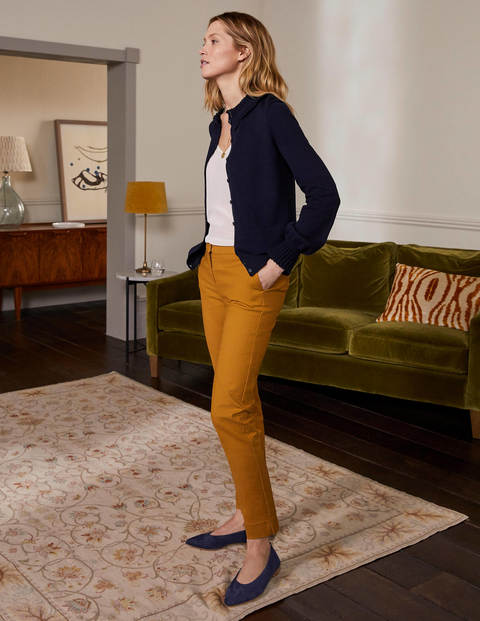 Frederica Pointelle-Cardigan - Navy Frederica Pointelle-Cardigan - Navy