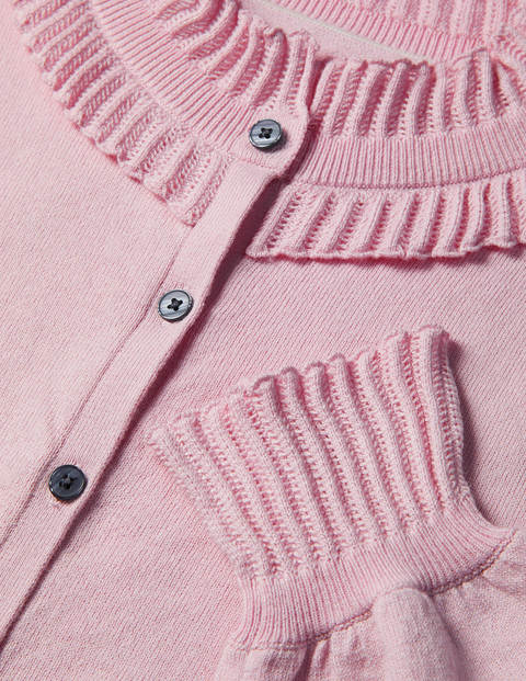 Frederica Pointelle-Cardigan - Kokosnusseis Frederica Pointelle-Cardigan - Kokosnusseis