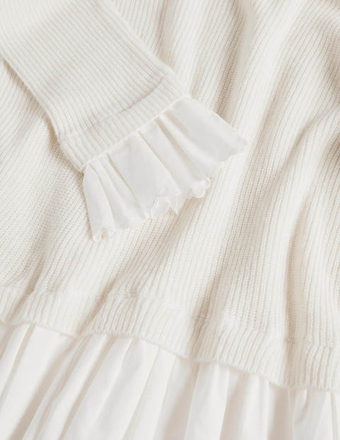 Catherine Woven Fluffy Sweater - Ivory Catherine Woven Fluffy Sweater - Ivory