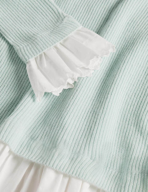 Catherine Woven Fluffy Jumper - Fresh Water Catherine Woven Fluffy Jumper - Fresh Water
