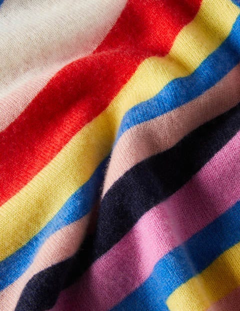 Kesteven Cashmere Jumper - Agate, Abstract Rainbow Kesteven Cashmere Jumper - Agate, Abstract Rainbow