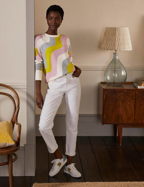 Kesteven Kaschmirpullover - Opal, Wellen Kesteven Kaschmirpullover - Opal, Wellen