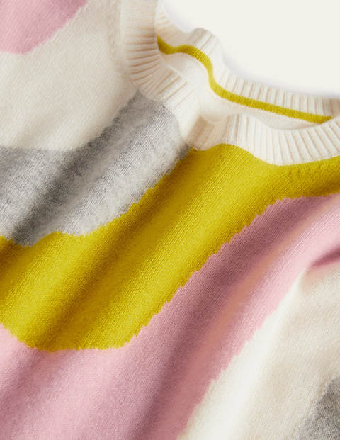 Kesteven Kaschmirpullover - Opal, Wellen Kesteven Kaschmirpullover - Opal, Wellen