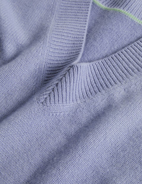 Cashmere Relaxed Tank Top - Lapis Light Blue Cashmere Relaxed Tank Top - Lapis Light Blue