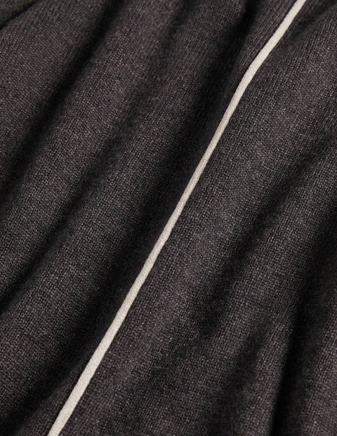 Oversized Crew Neck Sweater - Charcoal Melange Oversized Crew Neck Sweater - Charcoal Melange