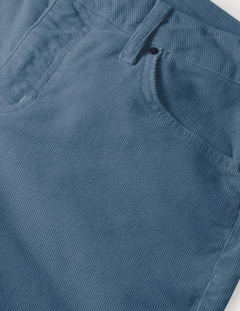 Cord Girlfriend Jeans - Airforce Cord Girlfriend Jeans - Airforce