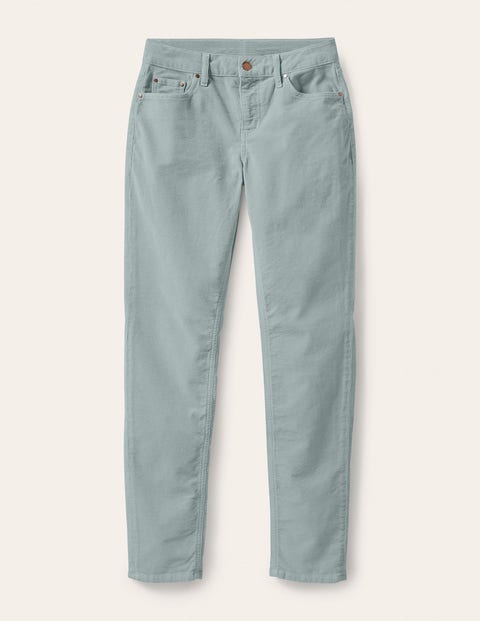 Cord Girlfriend Jeans - Pebble Cord Girlfriend Jeans - Pebble