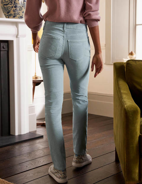 Cord Girlfriend Jeans - Pebble Cord Girlfriend Jeans - Pebble