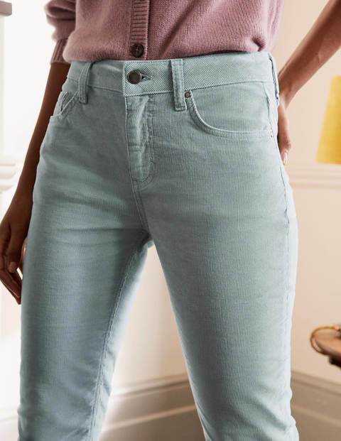 Cord Girlfriend Jeans - Pebble Cord Girlfriend Jeans - Pebble