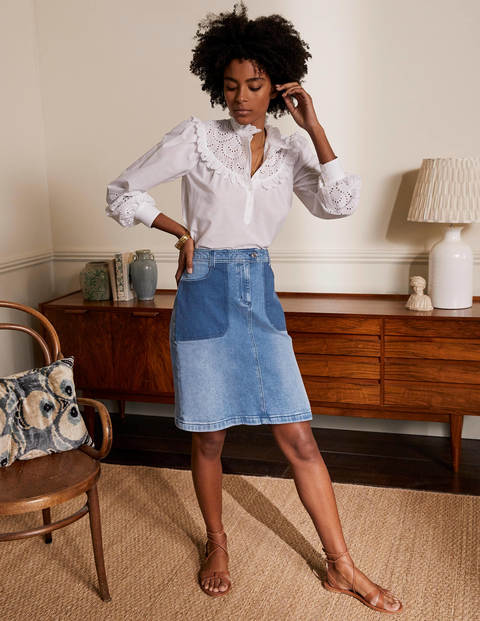 Cavendish Skirt - Light Vintage Contrast Cavendish Skirt - Light Vintage Contrast