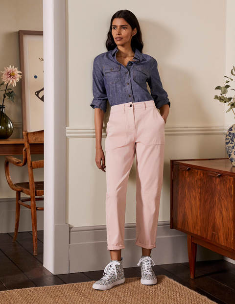 Relaxed Chino Trousers - Milkshake Relaxed Chino Trousers - Milkshake