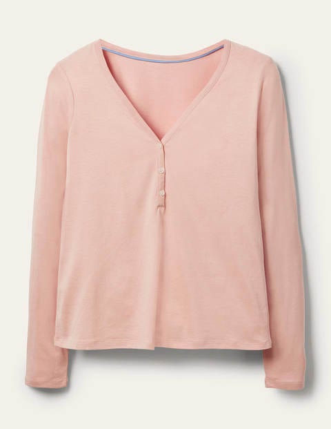 Emma Long Sleeve Pyjama Top - Milkshake Emma Long Sleeve Pyjama Top - Milkshake