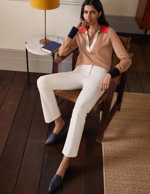 Richmond 7/8 Pants - Ivory Richmond 7/8 Pants - Ivory