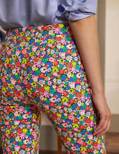 Richmond 7/8 Pants - Cherry Red, Paintbox Ditsy Richmond 7/8 Pants - Cherry Red, Paintbox Ditsy