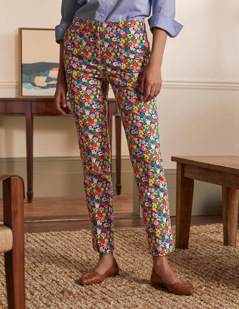 Richmond 7/8 Pants - Cherry Red, Paintbox Ditsy Richmond 7/8 Pants - Cherry Red, Paintbox Ditsy