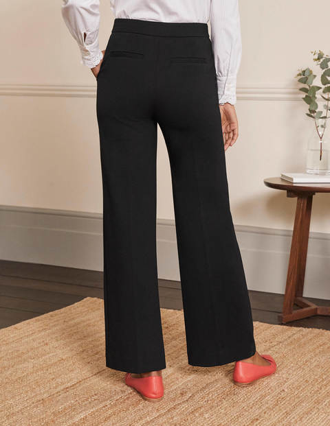 Pantalon Hampshire en point de Rome - Noir Pantalon Hampshire en point de Rome - Noir