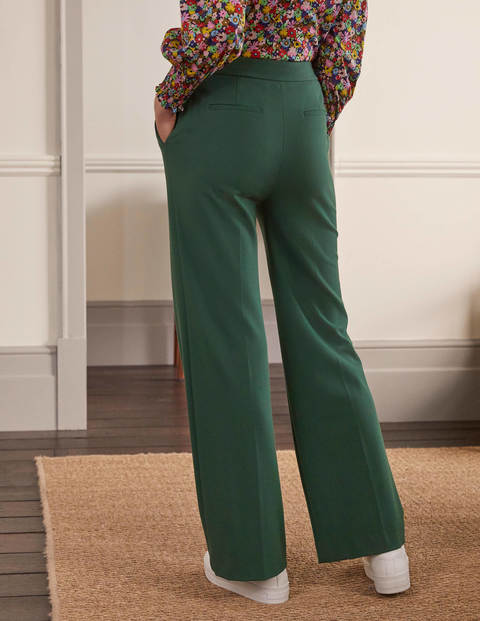 Pantalon Hampshire en point de Rome - Feuille de palmier Pantalon Hampshire en point de Rome - Feuille de palmier