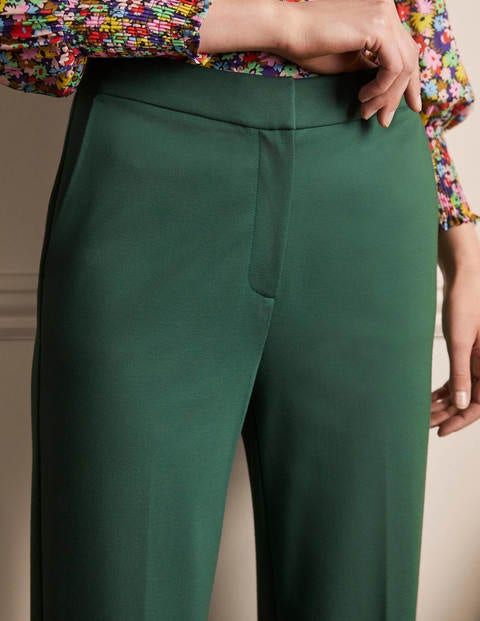 Pantalon Hampshire en point de Rome - Feuille de palmier Pantalon Hampshire en point de Rome - Feuille de palmier