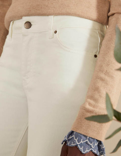 Slim Straight Jeans - White Slim Straight Jeans - White