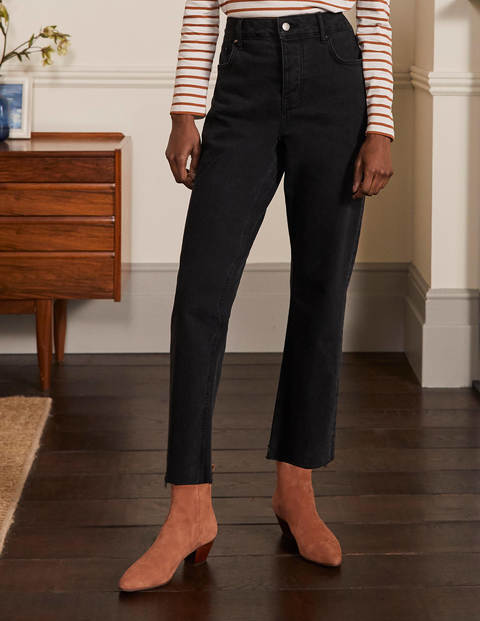 Relaxed Straight Jeans - Washed Black Relaxed Straight Jeans - Washed Black